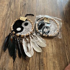 Ying and Yang dream catchers